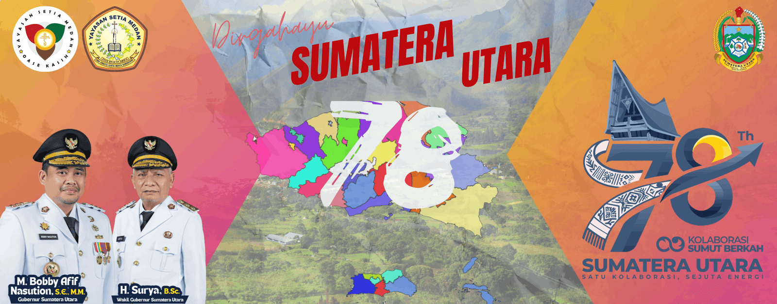 Dirgahayu Sumatera Utara 78